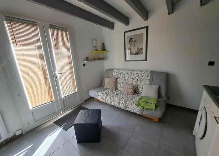 Maison Mitoyenne Avec Terrasse Et Parking - Marseillan-plage - Fr-1-326-871 Apartamento *